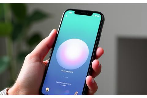 A smartphone screen displaying the clean and intuitive user interface of the Aura meditation app.
