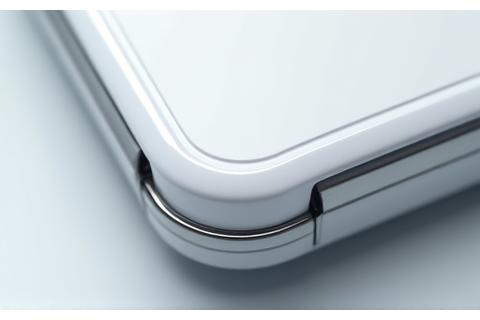 A detailed view of a sterile, ergonomic enclosure for a bio-technology medical device.